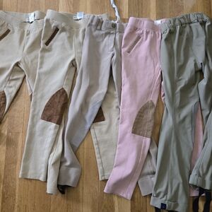 Kids Equestrian Riding Pants Set